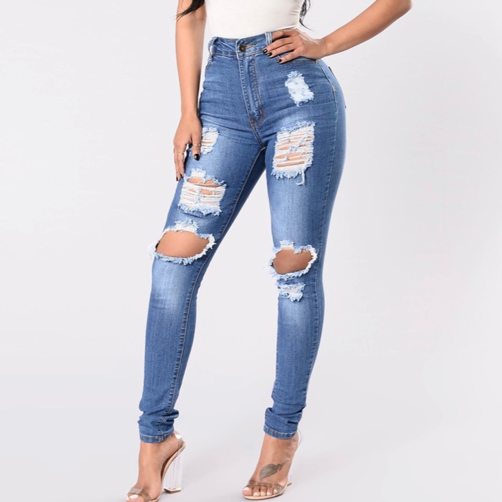 Say Yes To Distress Jeans